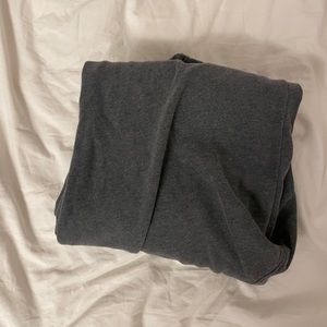 brandy dark grey sweats